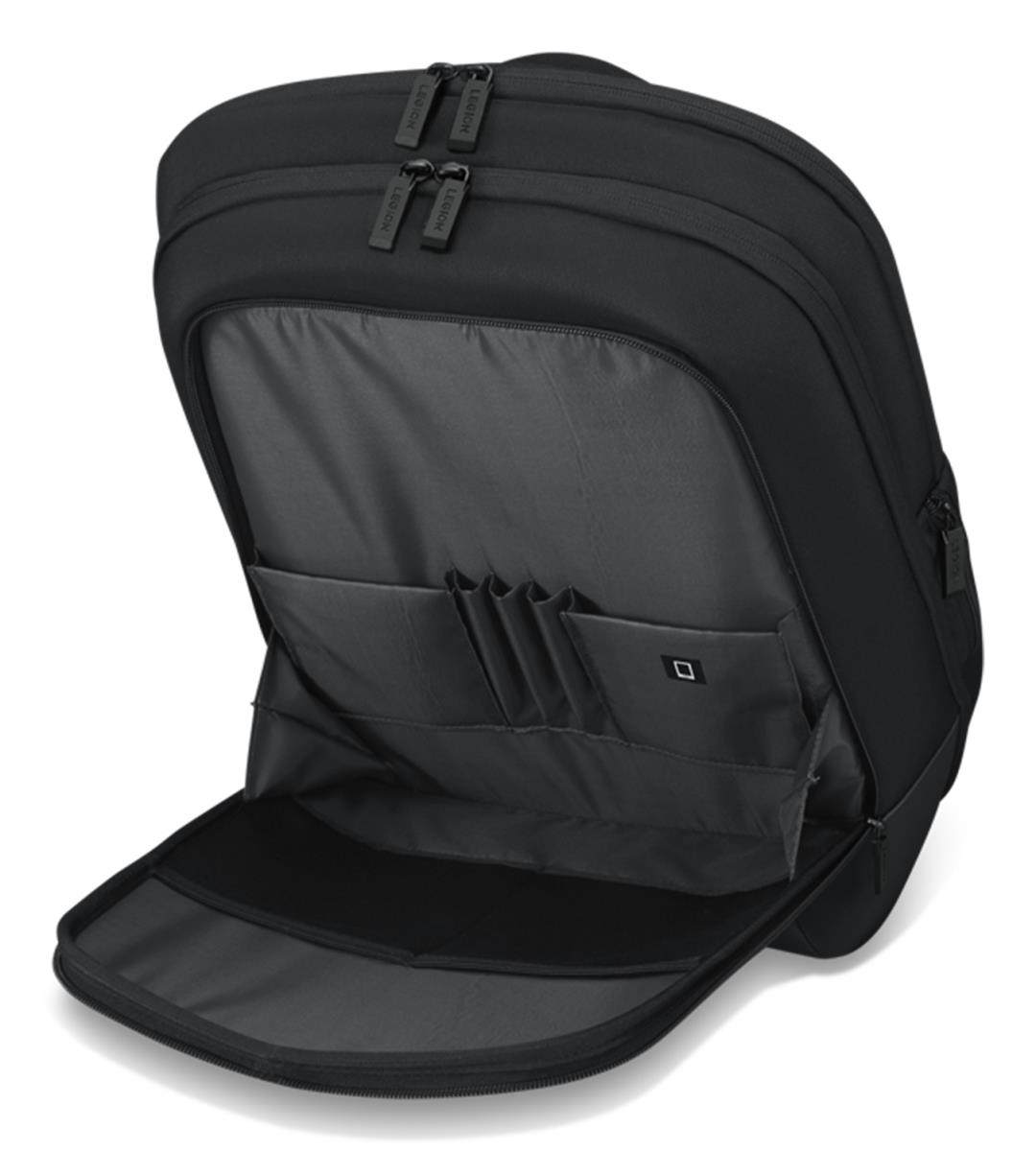 Legion Armored Backpack II - 17in Notebook Backpack - Black