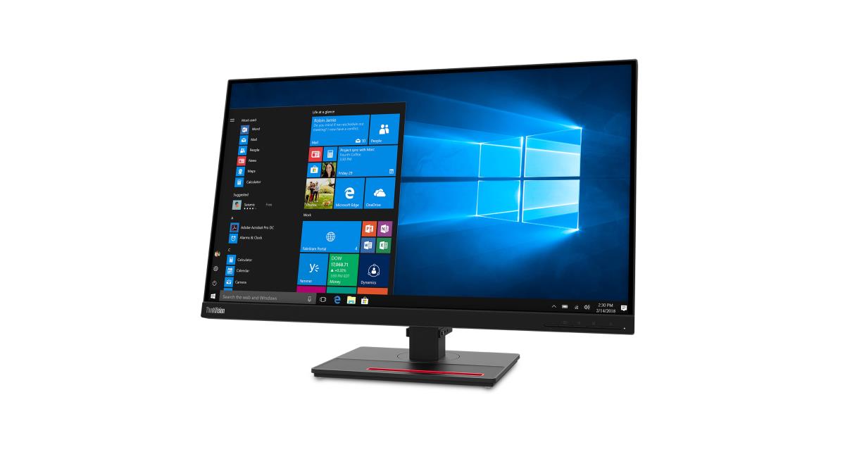 Desktop Monitor - ThinkVision T27q-20 - 27in - 2560x1440 (WQHD) - Black - IPS