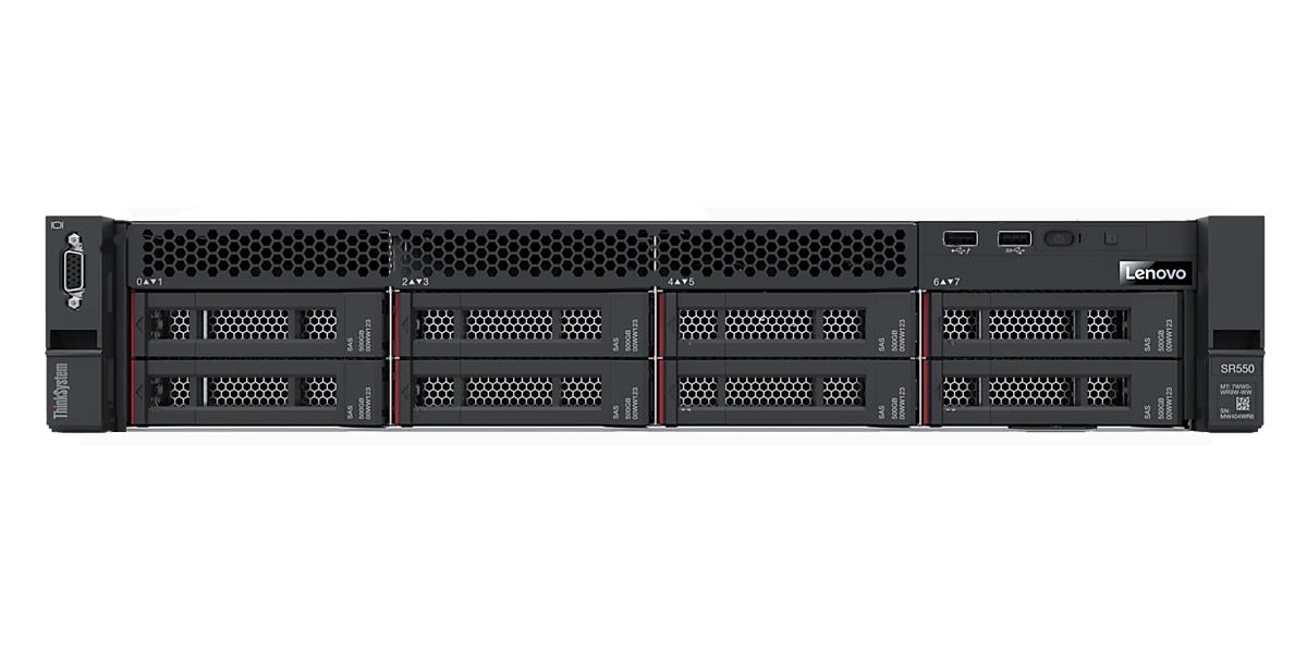 ThinkSystem SR550 - Xeon 4210 - 16GB Ram - RAID530-8i - 750W Platinum