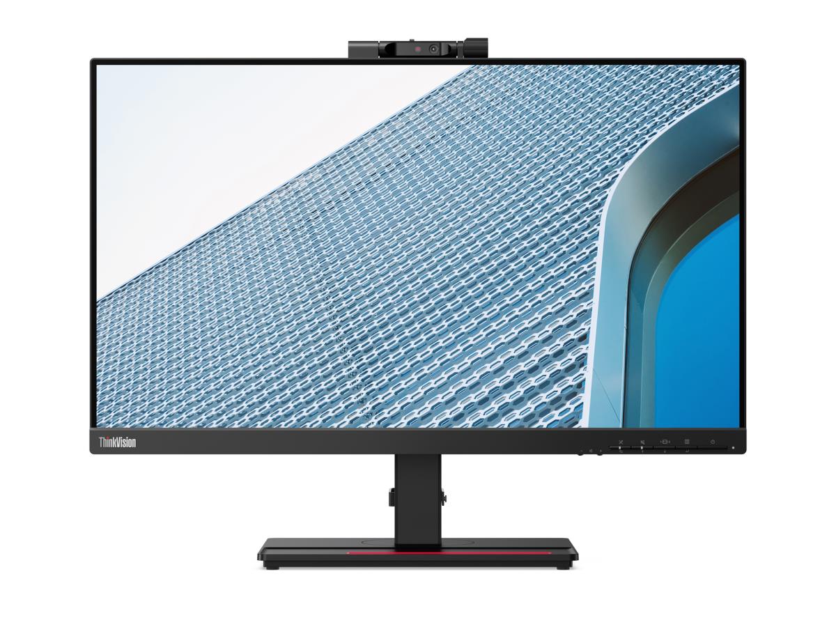 Desktop Monitor - ThinkVision T24v-20 - 24in - 1920x1080 (Full HD) - Raven Black