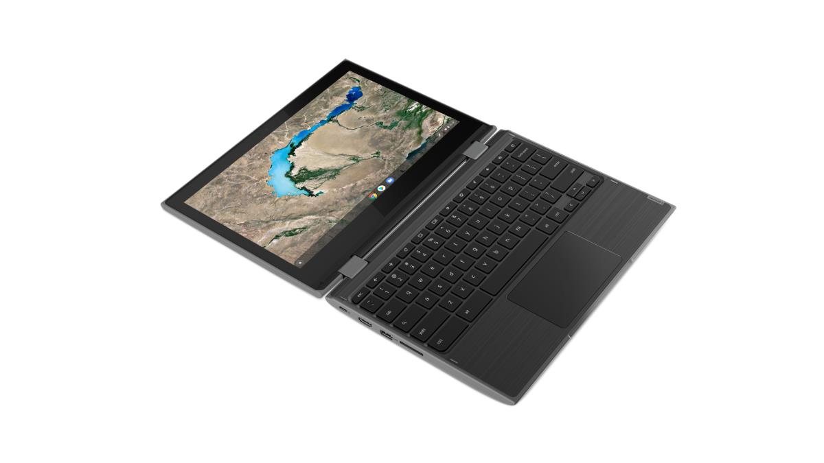 300e Chromebook 2nd Gen - 11.6in - Celeron N4020 - 4GB Ram - 32GB eMMC - World Facing Camera - Chrome OS - Black - Azerty Belgian