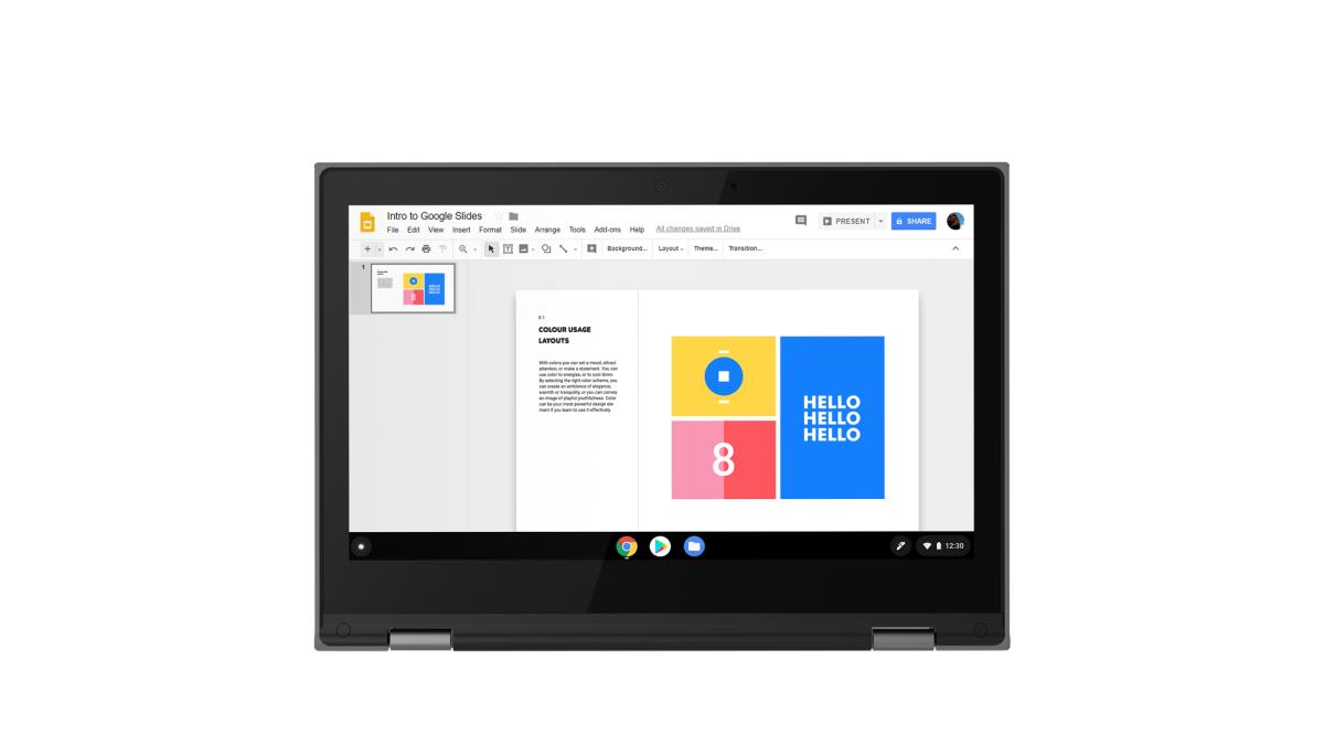 300e Chromebook 2nd Gen - 11.6in - Celeron N4020 - 4GB Ram - 32GB eMMC - World Facing Camera - Chrome OS - Black - Azerty Belgian
