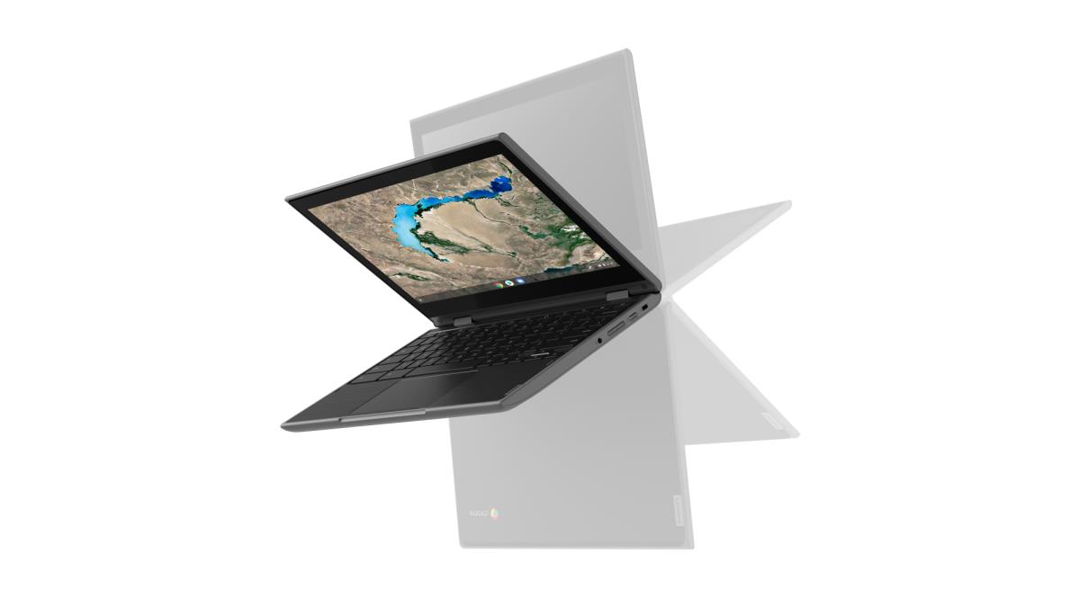 300e Chromebook 2nd Gen - 11.6in - Celeron N4020 - 4GB Ram - 32GB eMMC - World Facing Camera - Chrome OS - Black - Azerty Belgian