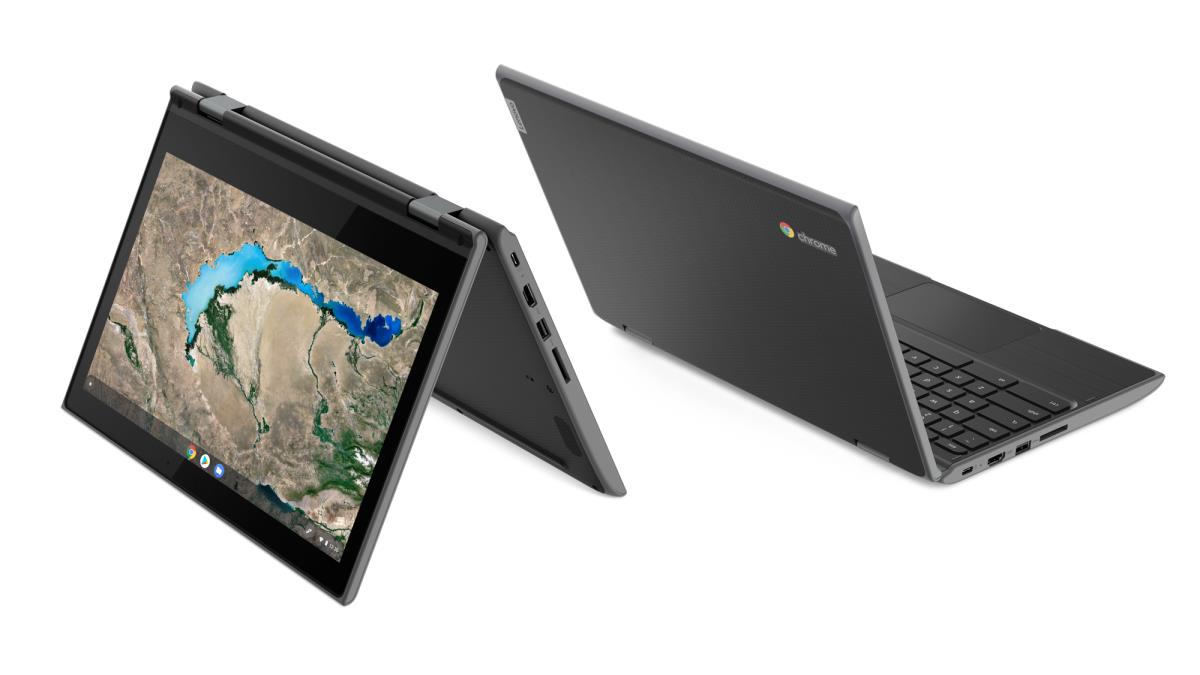 300e Chromebook 2nd Gen - 11.6in - Celeron N4020 - 4GB Ram - 32GB eMMC - World Facing Camera - Chrome OS - Black - Azerty Belgian