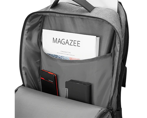 BUSINESS CASUAL - 17in Backpack - Grey