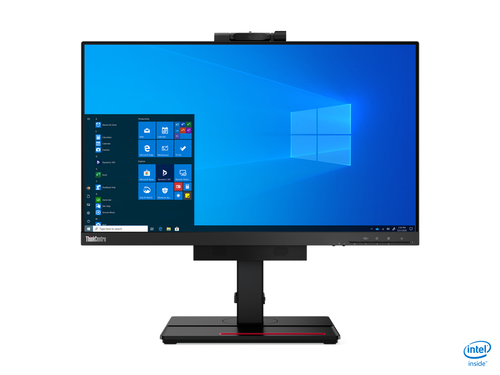 Desktop Monitor - ThinkCentre TIO24 Gen4 - 24in - 1920x1080 (Full HD) - 1080p Camera