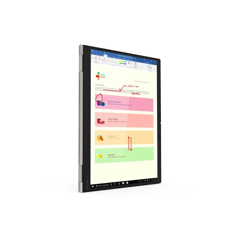 ThinkPad X1 Titanium Yoga Gen 1 - 13.5in - i5 1130G7 - 16GB Ram - 256GB SSD - Win10 Pro - Azerty Belgian