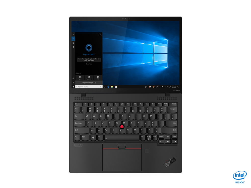 ThinkPad X1 Nano Gen 1 - 13in - i7 1160G7 - 16GB Ram - 512GB SSD - Win10 Pro - Azerty Belgian