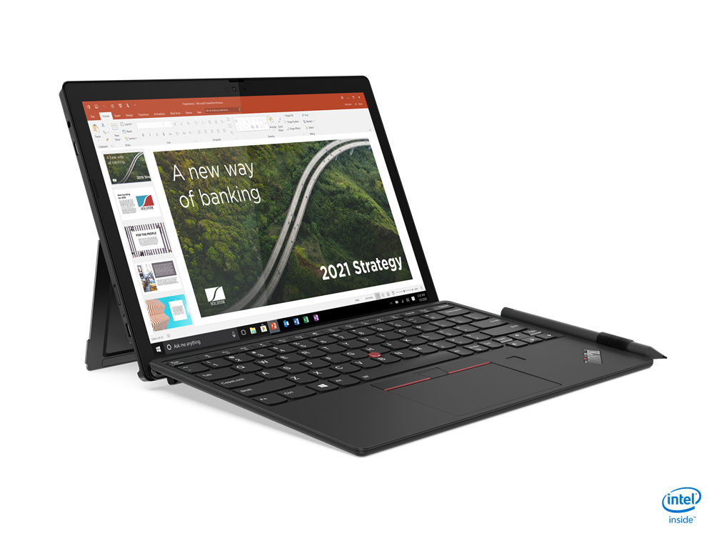 ThinkPad X12 Detachable - 12.3in Touchscreen - i5 1130G7 - 16GB Ram - 256GB SSD - Win10 Pro - 3 Year Onsite - Azerty Belgian
