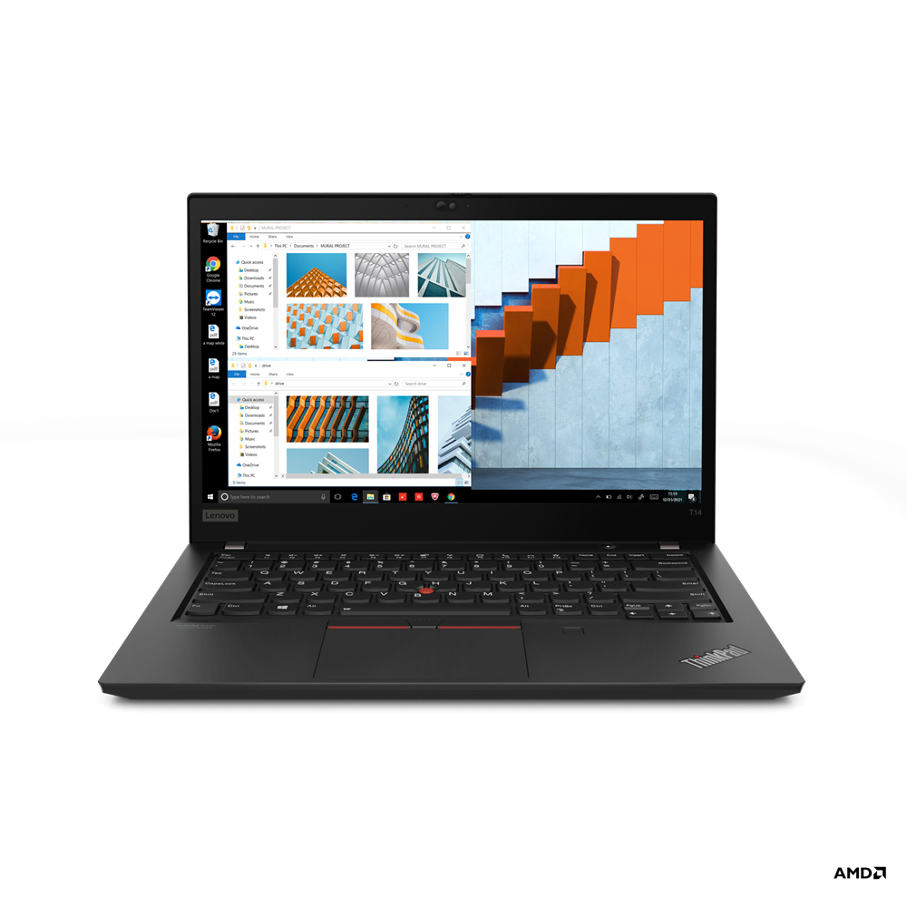 ThinkPad T14 - 14in - AMD G2 5650U - 8GB Ram - 256GB SSD - Win10 Pro - Qwerty US/Int'l