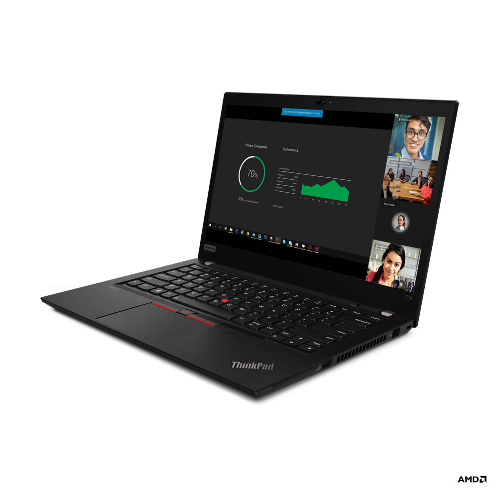 ThinkPad T14 - 14in - AMD G2 5650U - 8GB Ram - 256GB SSD - Win10 Pro - Qwerty US/Int'l