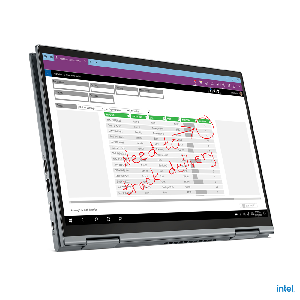 ThinkPad X1 Yoga Gen 6 - 14in - i5 1135G7 - 16GB Ram - 256GB SSD - Win10 Pro - Co2 Offset 0.5 ton / 3 Year Premier - Azerty Belgian