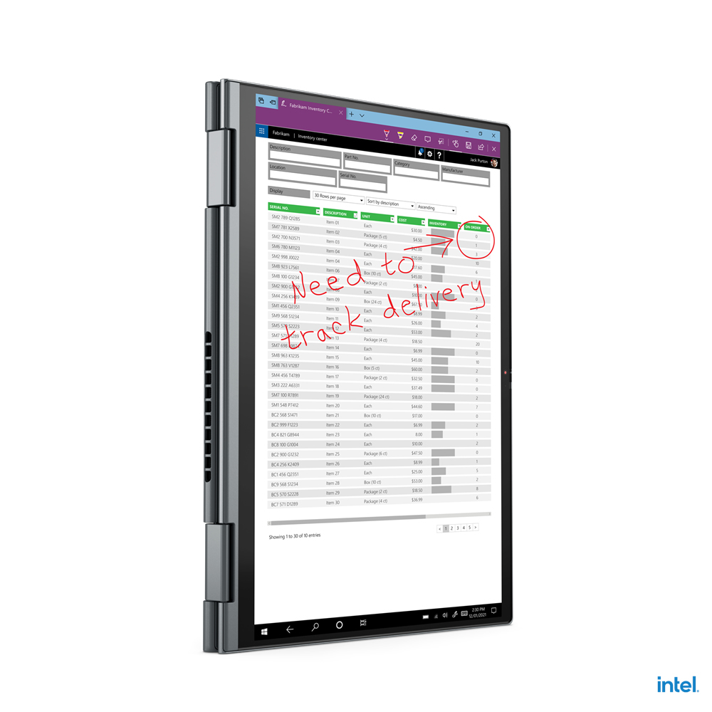 ThinkPad X1 Yoga Gen 6 - 14in - i5 1135G7 - 16GB Ram - 256GB SSD - Win10 Pro - Co2 Offset 0.5 ton / 3 Year Premier - Azerty Belgian