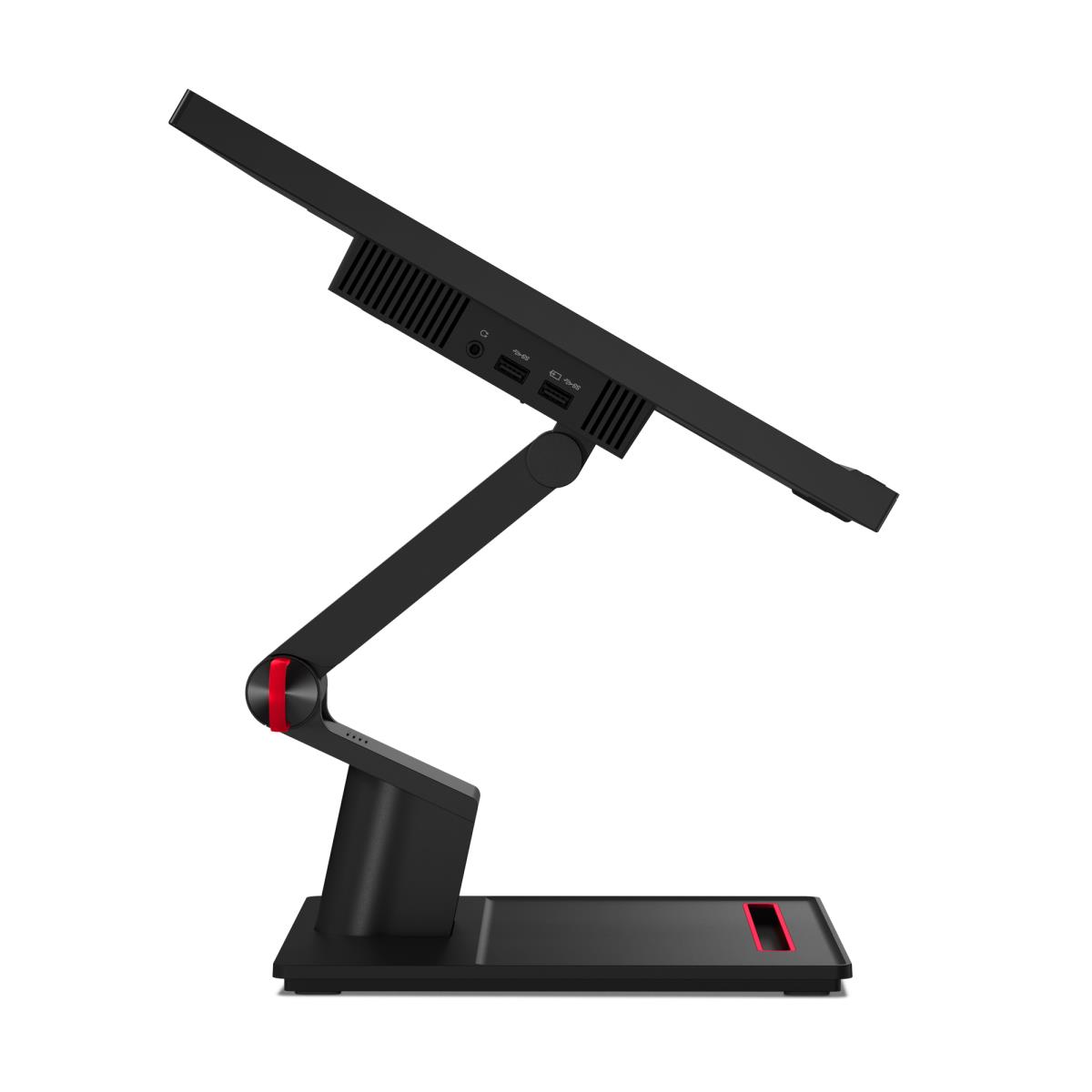 Desktop Monitor - ThinkVision T24t-20 - 24in - 1920x1080 (Full HD) - 4ms Raven Black