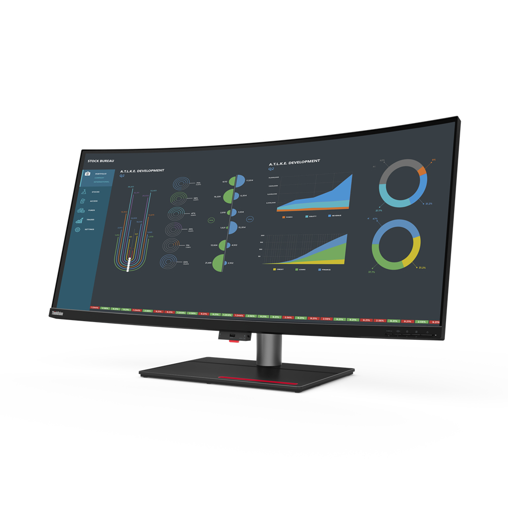 Curved USB-c Monitor - ThinkVision P40w-20 - 40in - 5120x2160 - 4ms IPS