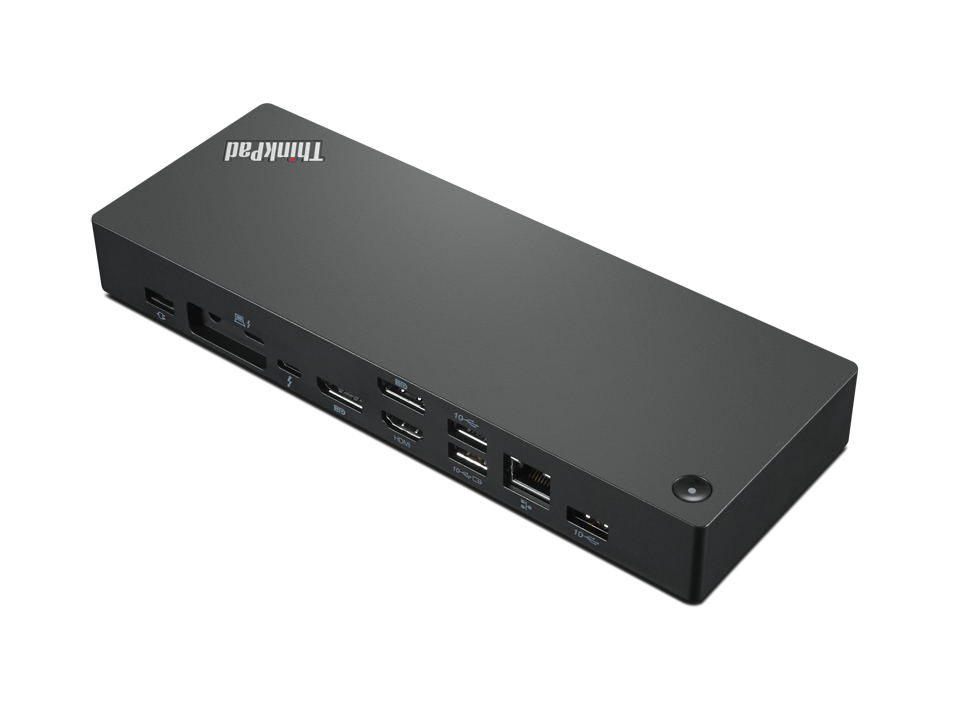 ThinkPad Thunderbolt 4 WorkStation Dock - Thunderbolt / HDMI / 2x DP / 4x USB-A / 1x USB-C / 3.5mm / Gbe / 230W USB Power Delivery - 300W adapter EU