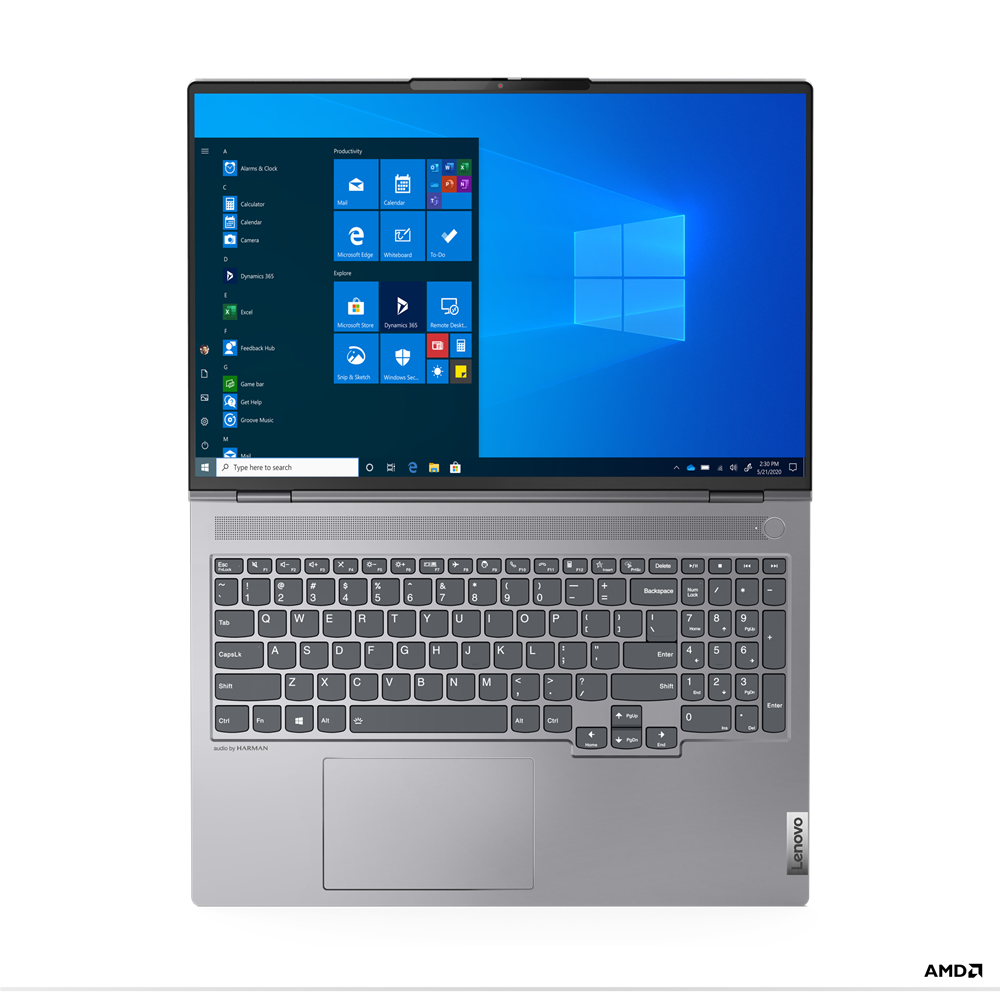 ThinkBook 16p G2 ACH - 16in - R9 5900HX - 32GB Ram - 1TB SSD - Win11 Pro - 2 Year Courier/Carry-in - Azerty Belgian