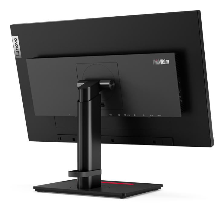 Desktop USB-c Monitor - ThinkVision P24h-2L - 24in - 2560x1440 (WQHD) - IPS 4ms with MC 50 webcam
