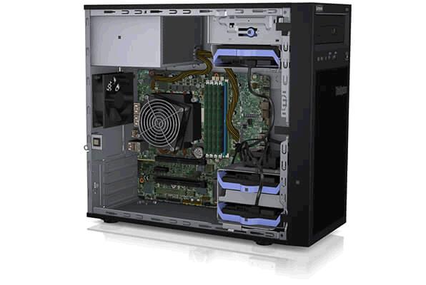 ThinkSystem ST50 - Xeon E-2146G - 16GB Ram - 3 drive bays / Open bay - 250W PSU