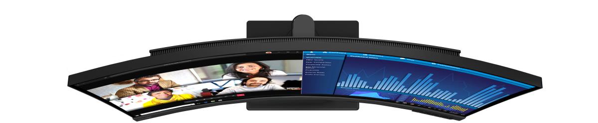 Curved USB-C Monitor - ThinkVision P34w-20 - 35in - 3440x1440 (WQHD) - 4ms IPS Speakers 99% sRGB