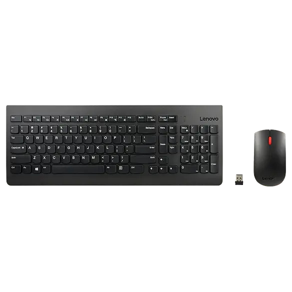 Essential Wireless Combo Keyboard & Mouse Gen2 Black - Swiss French/German