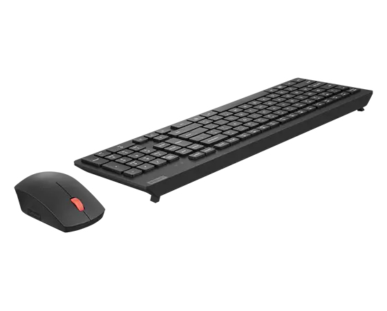 Essential Wireless Combo Keyboard & Mouse Gen2 Black - Qwerty UK