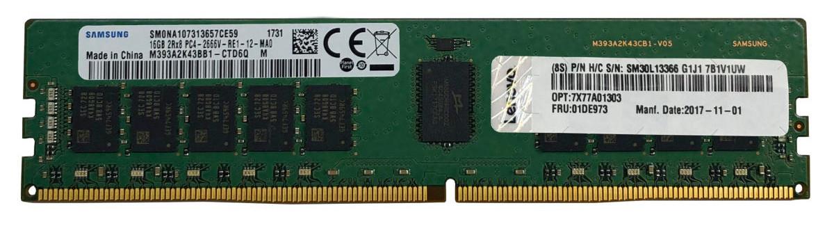 Memory ThinkSystem SE350 16GB TruDDR4 3200 MHz (2Rx8 1.2V) RDIMM