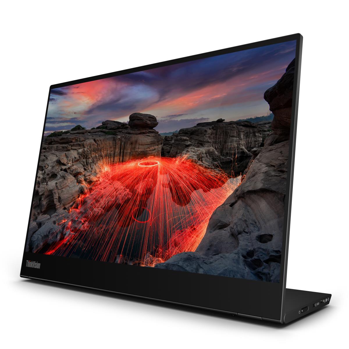Touch USB-C monitor - ThinkVision M14t Gen 2 - 14in - 2240x1400 - IPS