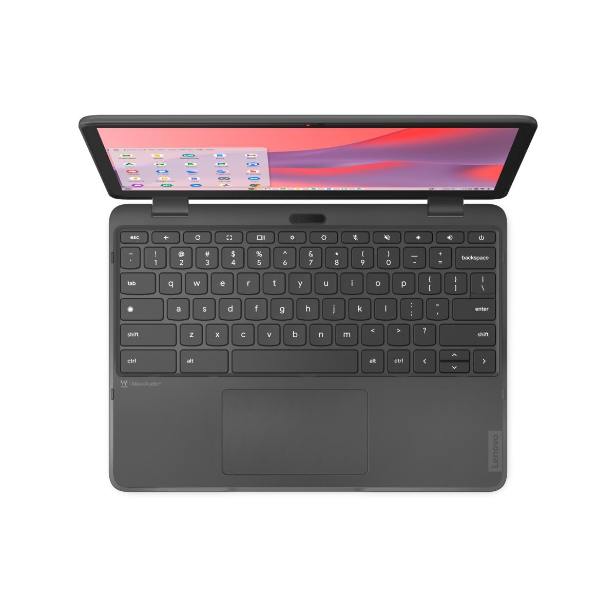 500e Yoga Chromebook Gen 4 - 12.2in Touchscreen - N100 - 4GB Ram - 32GB eMMC - Chrome OS - Azerty Belgian