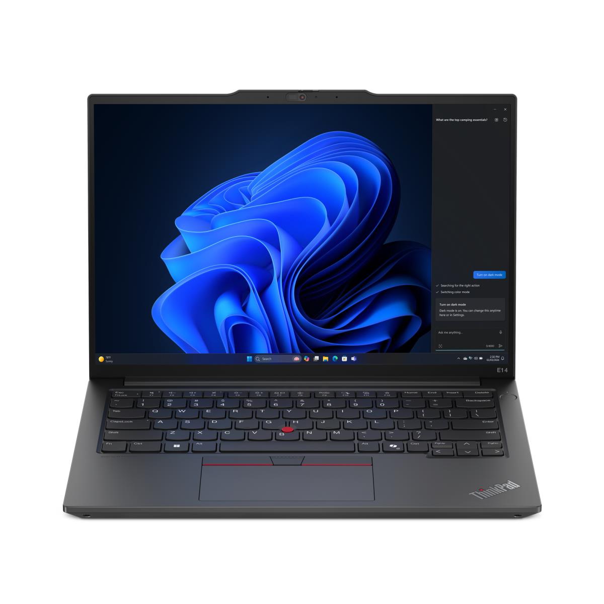 ThinkPad E14 Gen 6 (Intel) - 14in - Core Ultra 7 155H - 16GB Ram - 512GB SSD - Win11 Pro - 2 Year Depot - Azerty Belgian