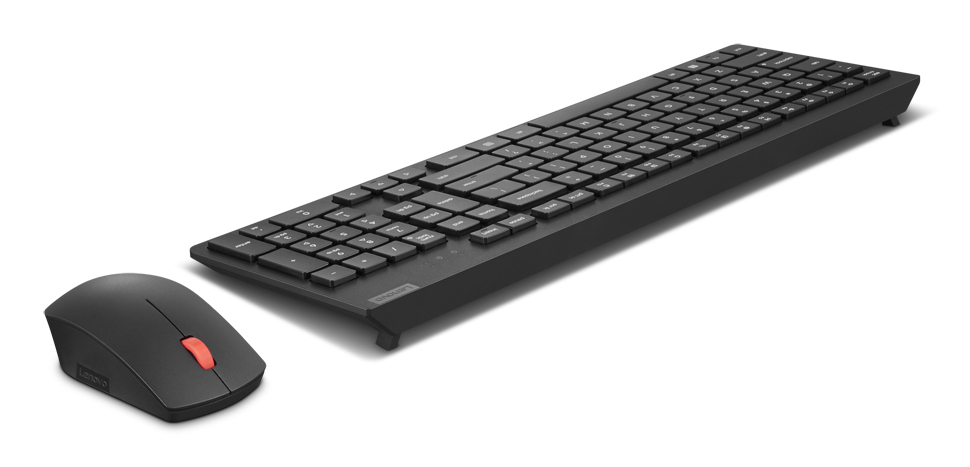 Essential Wireless Combo Keyboard & Mouse Gen2 Black - Qwerty US