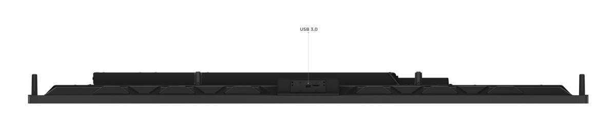 Large Format Display - ThinkVision T65 - 65in Touchscreen - 3840x2160 (4K UHD) - 2x 15W Speakers - Detachable 4K camera - Android 9.0