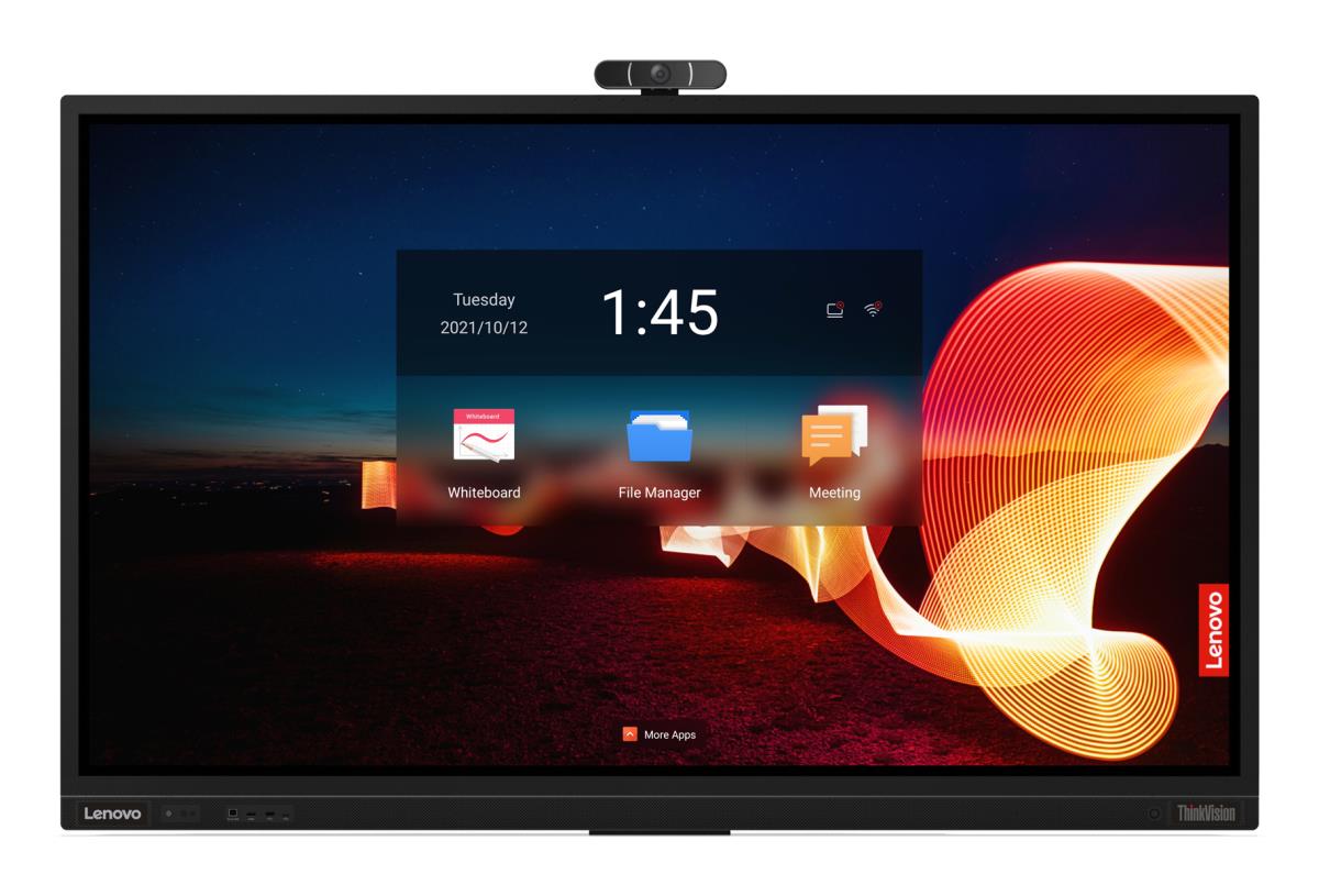 Large Format Display - ThinkVision T75 - 75in Touchscreen - 3840x2160 (4K UHD) - 2x 15W Speakers