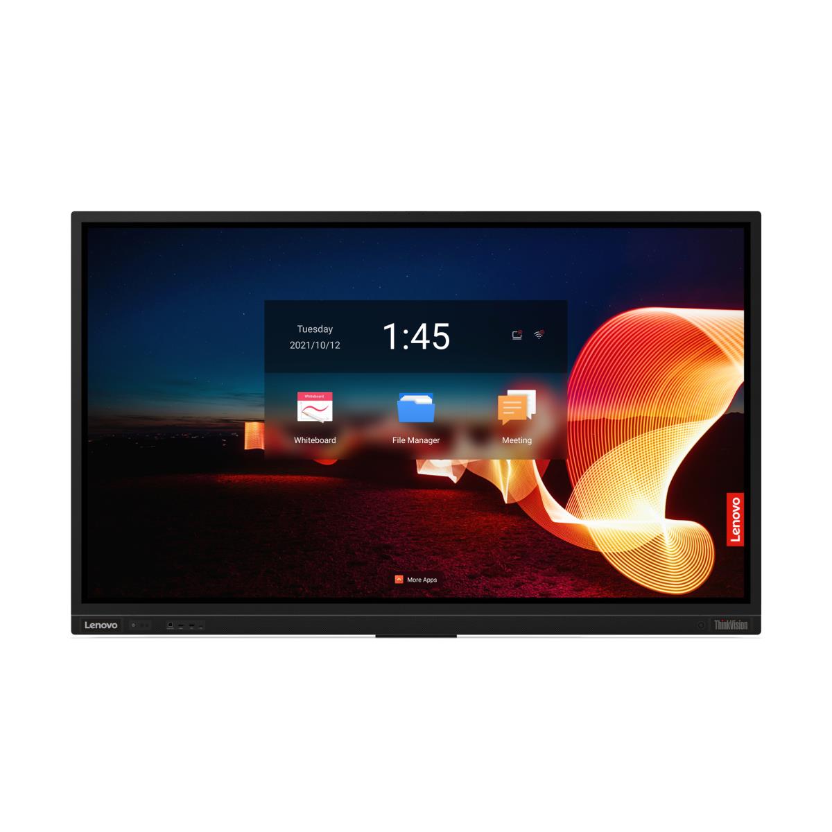 Large Format Display - ThinkVision T75 - 75in Touchscreen - 3840x2160 (4K UHD) - 2x 15W Speakers