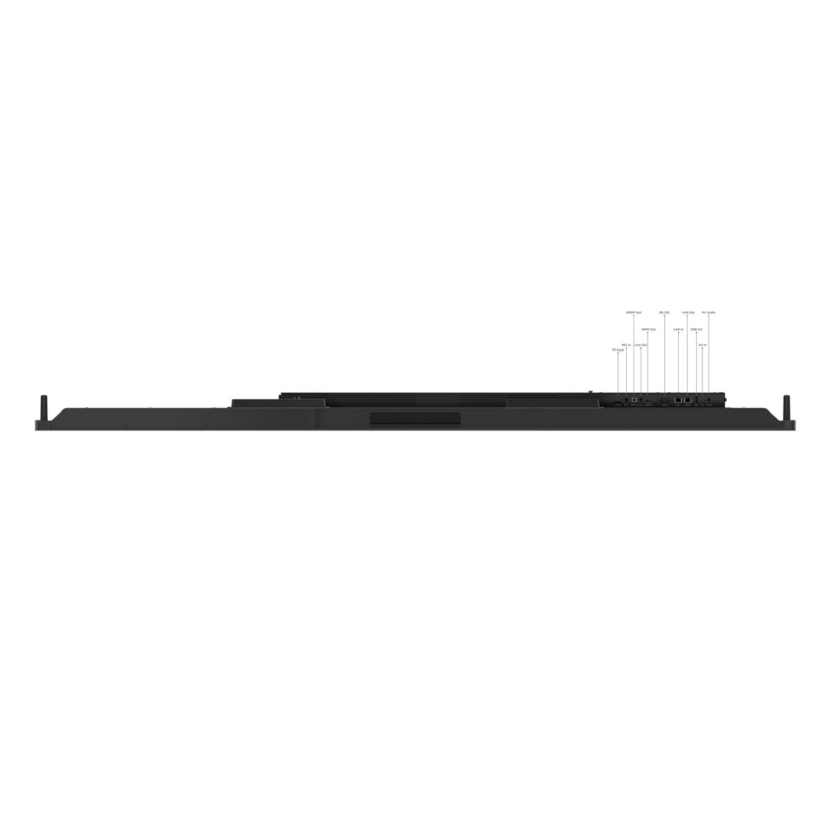 Large Format Display - ThinkVision T75 - 75in Touchscreen - 3840x2160 (4K UHD) - 2x 15W Speakers