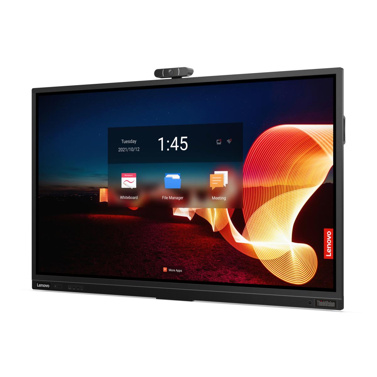 Large Format Display - ThinkVision T75 - 75in Touchscreen - 3840x2160 (4K UHD) - 2x 15W Speakers