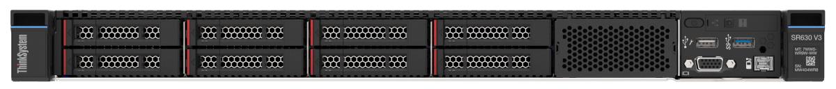ThinkSystem SR630 V3 - Gold 6526Y - 32GB 1Rx4 Ram - 9350-8i 2GB Int - 8x 2.5in SAS; Open bay - 1100W Titanium