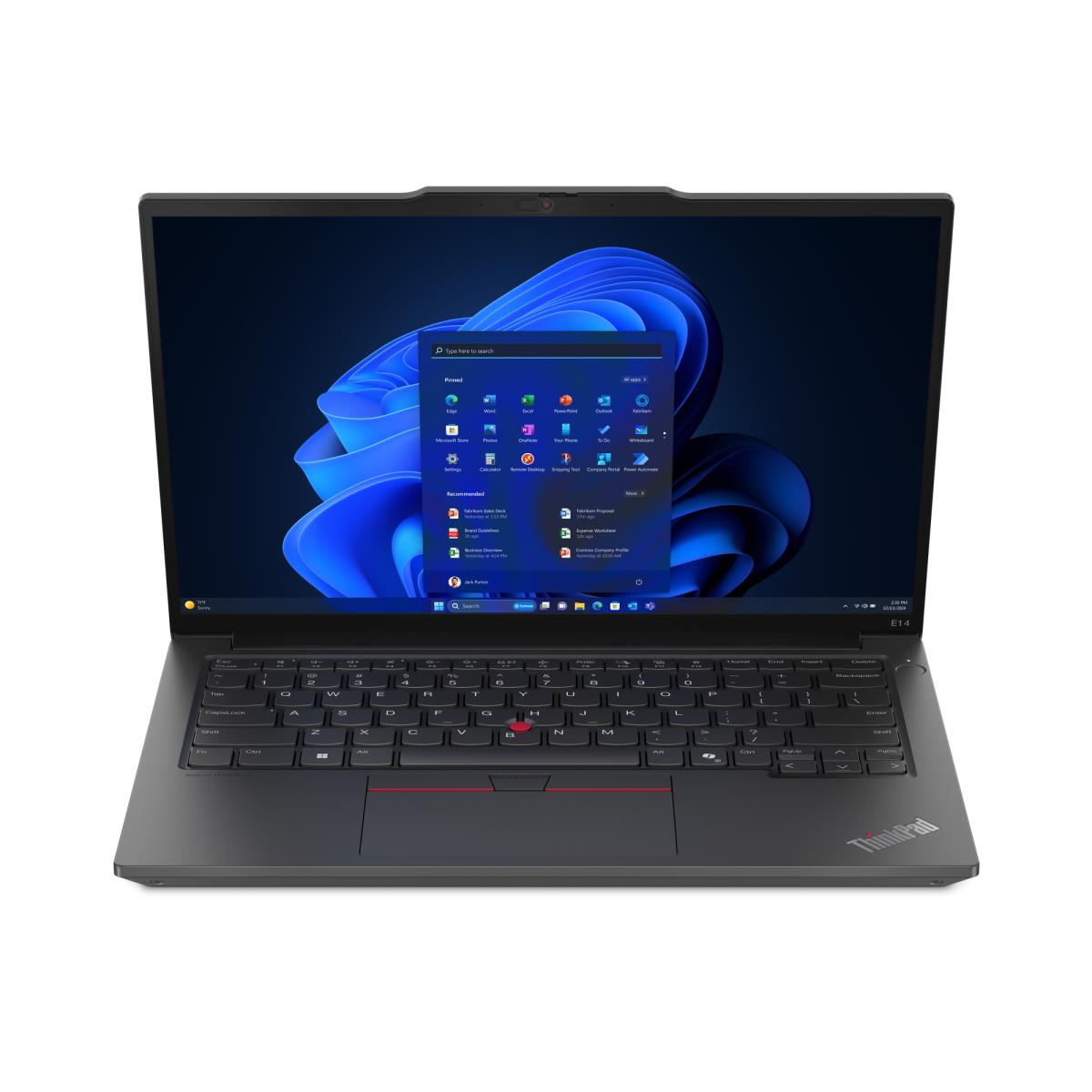 ThinkPad E14 Gen 6 (Intel) - 14in - Core Ultra 7 155H - 16GB Ram - 1TB SSD - Win11 Pro - 2 Year Depot - Qwerty US/Int'l
