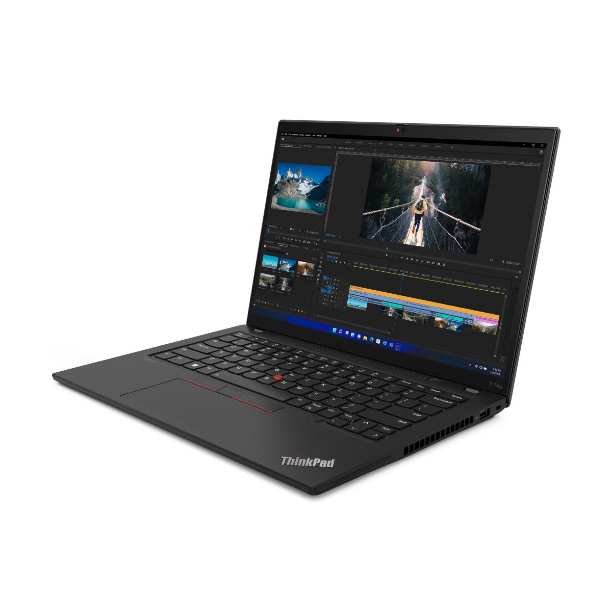 ThinkPad P14s Gen 4 (Intel) - 14in - i7 1370P - 64GB Ram - 1TB SSD - RTX A500 4GB - Win11 Pro - 1 Year Premier - Azerty Belgian