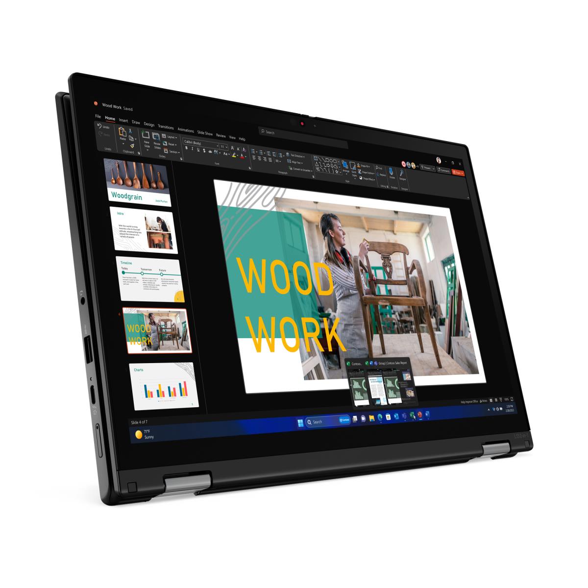 ThinkPad L13 2-in-1 Gen 5 (Intel) - 13.3in Touchscreen - Core Ultra 5 125U - 16GB Ram - 512GB SSD - Win11 Pro - 3 Year Onsite - Azerty Belgian