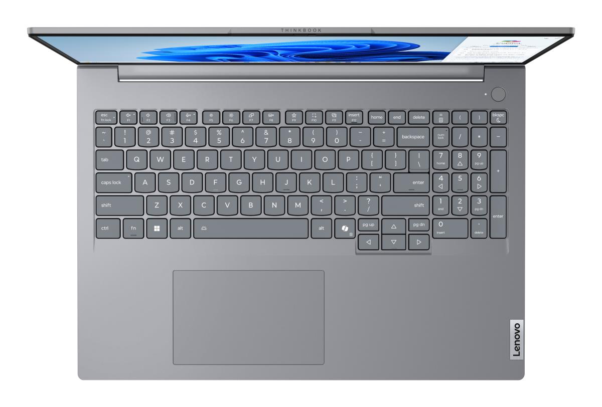 ThinkBook 16 G8 IRL - 16in - Core 7 240H - 16GB Ram - 512GB SSD - Win11 Pro - 2 Year Depot / CO2 Offset 0.5 ton - Azerty Belgian