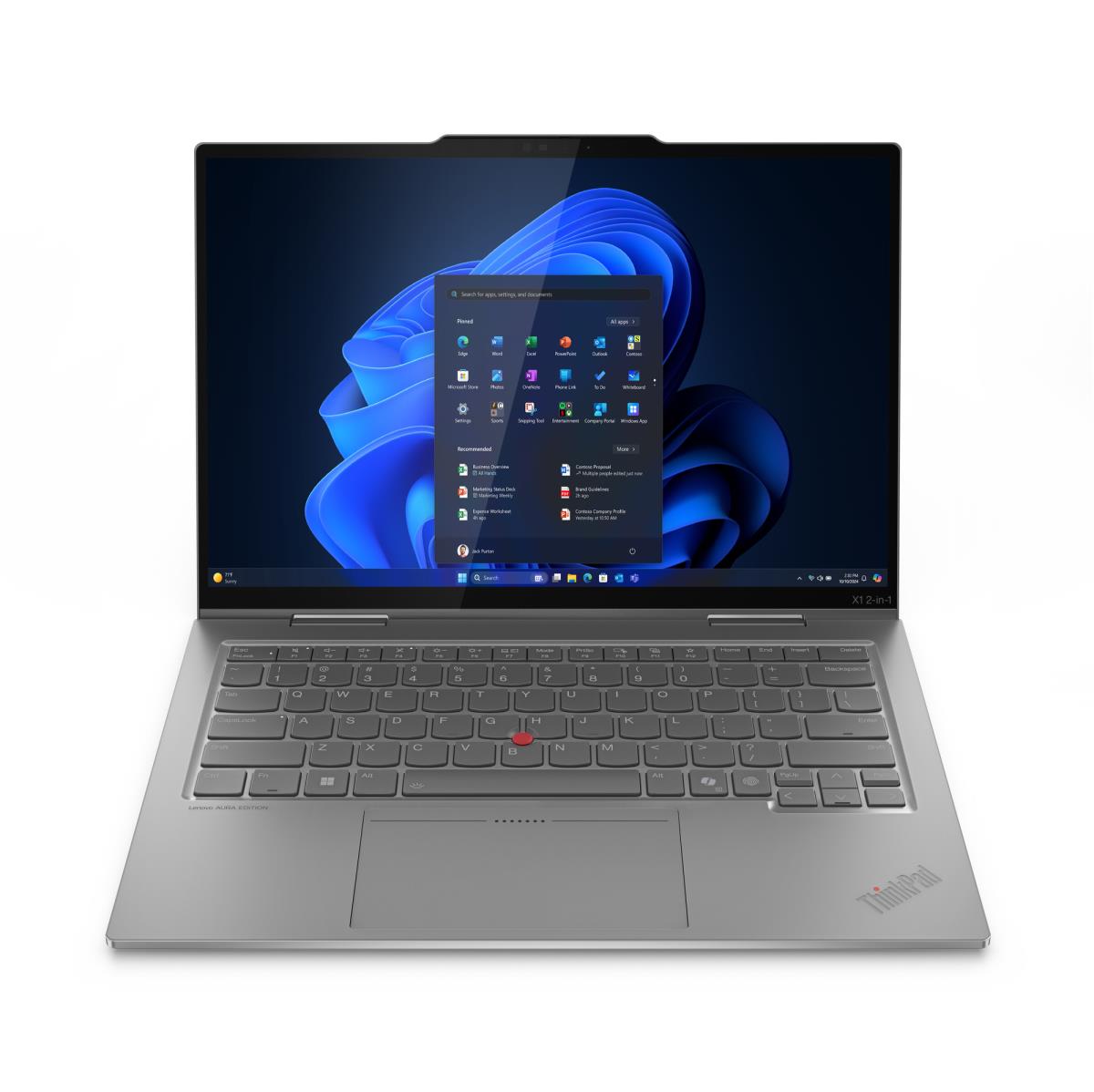 ThinkPad X1 2-in-1 Gen 10 - 14in Touchscreen - Core Ultra 7 258V - 32GB Ram - 1TB SSD - Win11 Pro - 3 Year Premier - Azerty Belgian