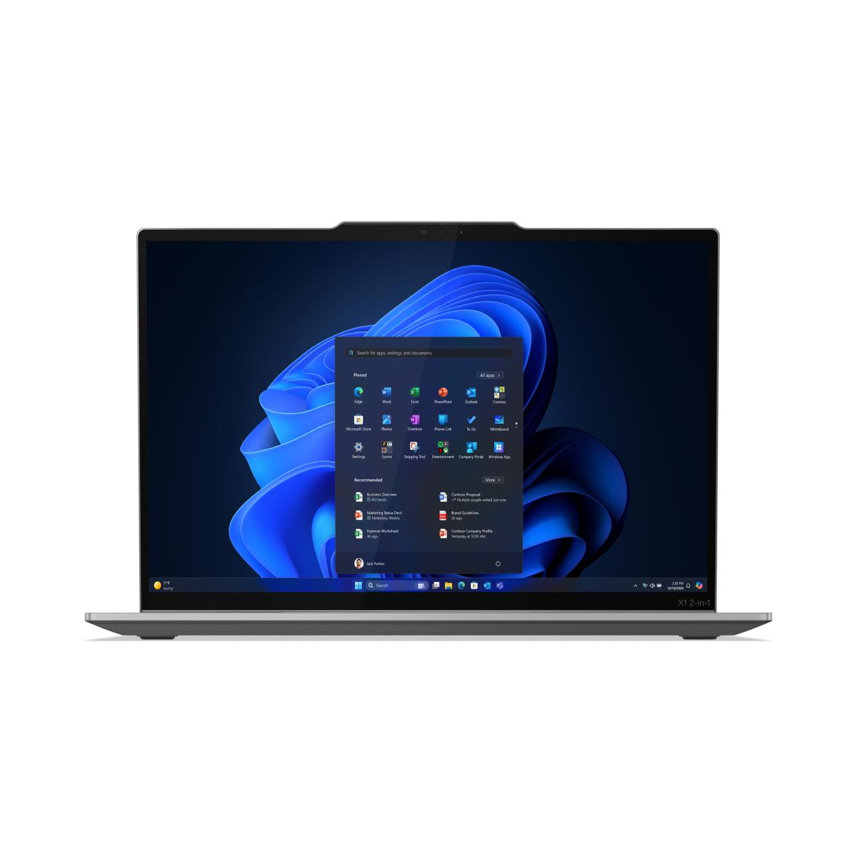 ThinkPad X1 2-in-1 Gen 10 - 14in Touchscreen - Core Ultra 7 258V - 32GB Ram - 1TB SSD - Win11 Pro - 3 Year Premier - Azerty Belgian