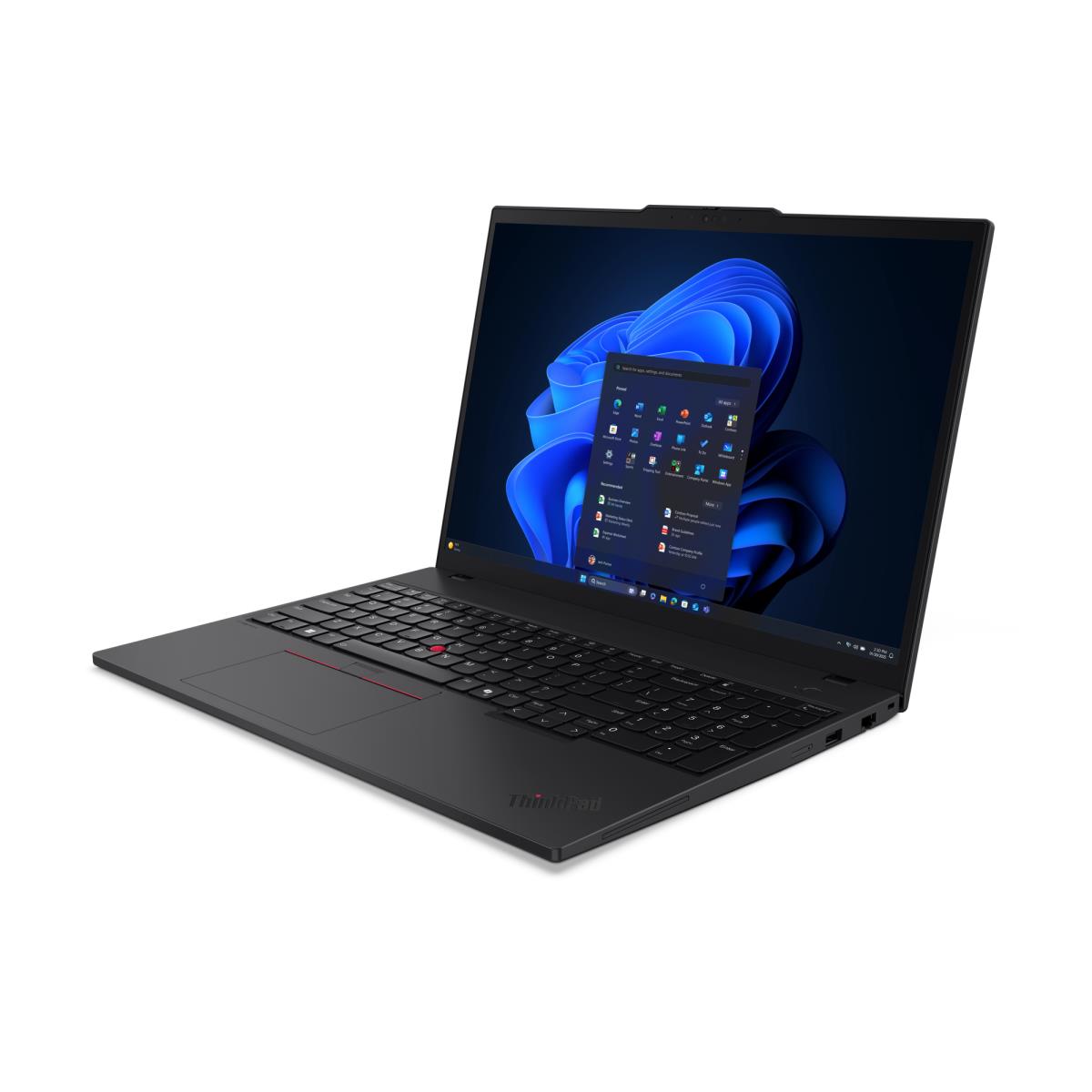 ThinkPad T16 Gen 4 (Intel) - 16in - Ultra 7 255U - 16GB Ram - 512GB SSD - Win11 Pro - Black - 3Y Premier / CO2 Offset 0.5 ton - Azerty Belgian