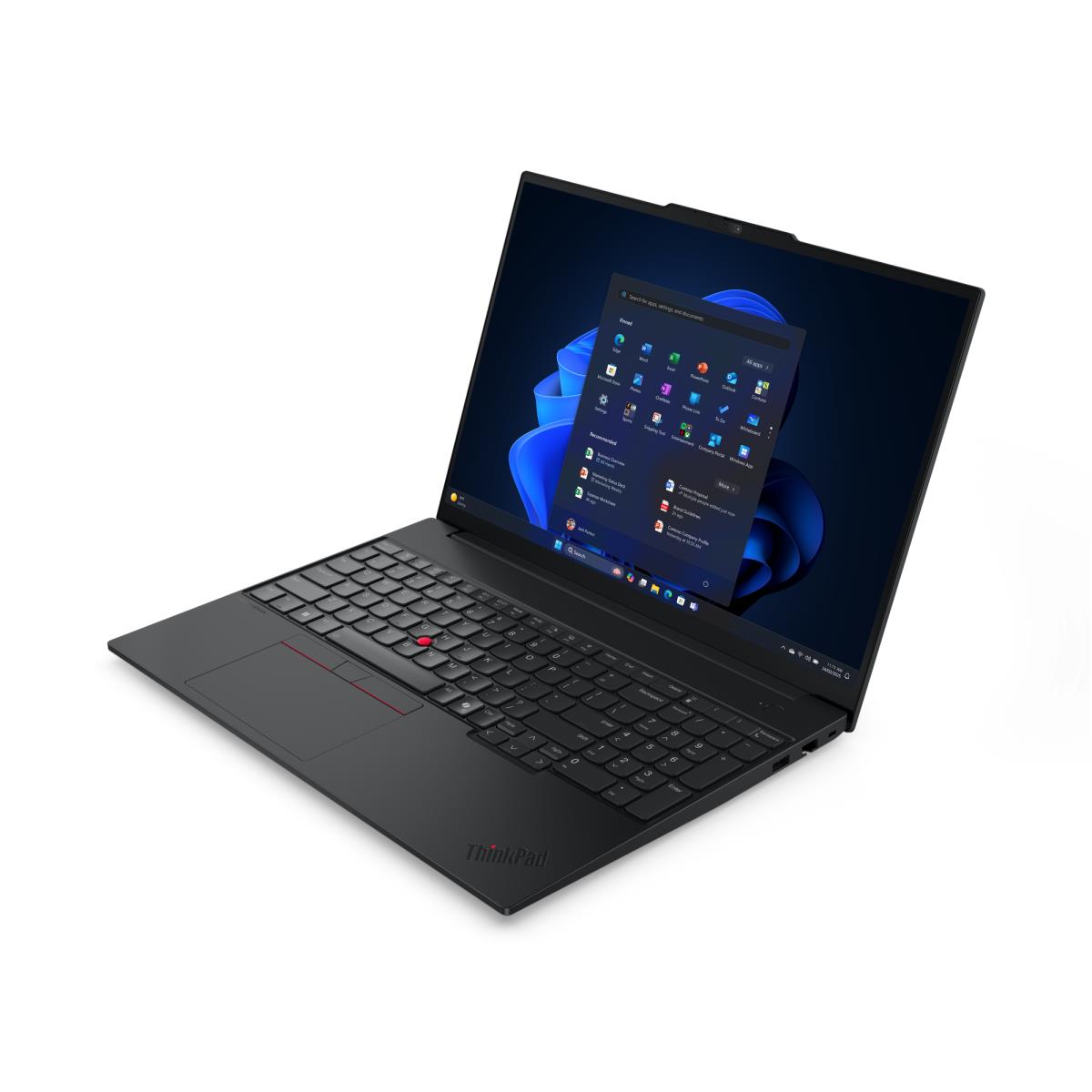 ThinkPad E16 Gen 3 (Intel) - 16in - Core Ultra 7 255H - 16GB Ram - 512GB SSD - Win11 Pro - 2 Year Depot / CO2 Offset 0.5 ton - Azerty Belgian