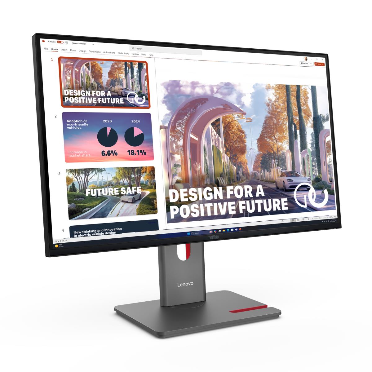 Desktop Monitor - P27QD-40 - 27in - 2560x1440 (QHD) - 4ms IPS 120Hz