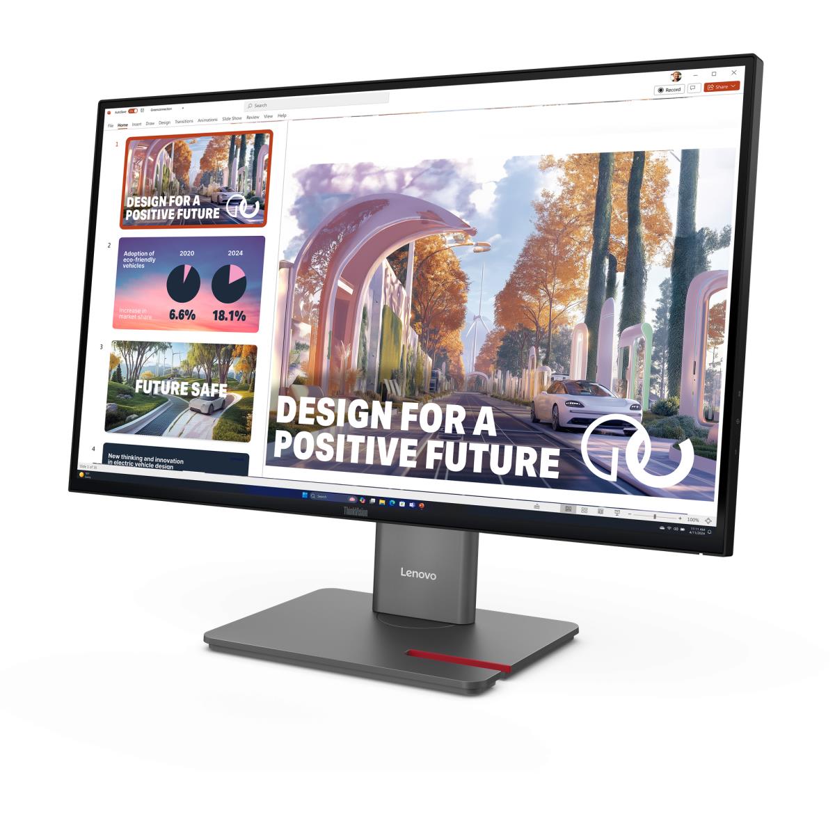 Desktop Monitor - P27QD-40 - 27in - 2560x1440 (QHD) - 4ms IPS 120Hz