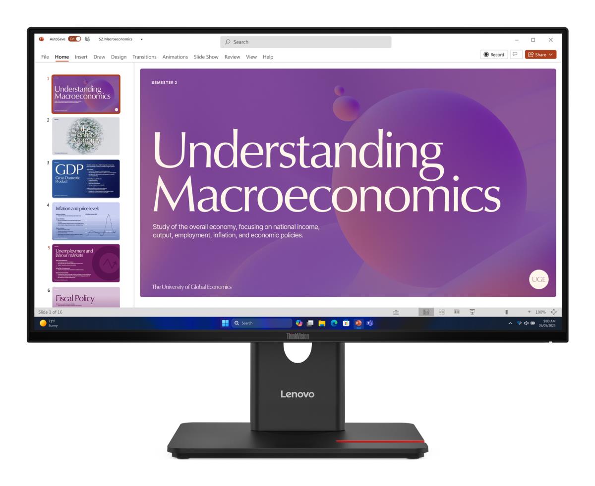 Desktop Monitor - T24D-40 - 24in - 1920x1080 (Full HD) - 6ms IPS 120Hz