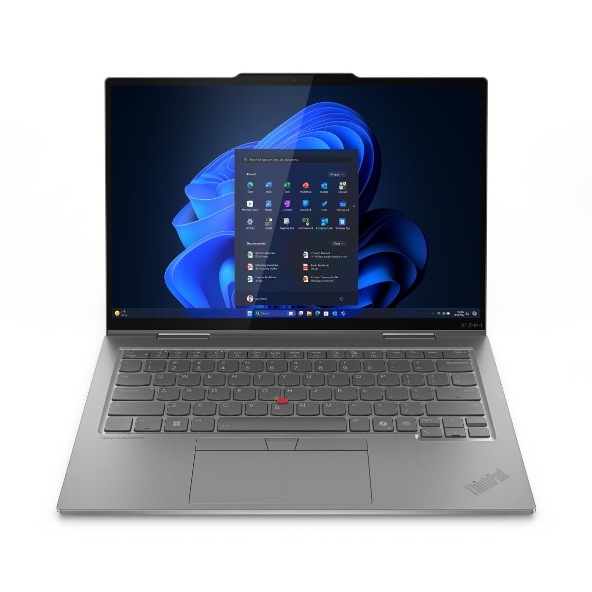 ThinkPad X1 2-in-1 Gen 10 - 14in 2.8K Touchscreen - Core Ultra 7 258V - 32GB Ram - 1TB SSD - Win11 Pro - 3 Year Premier - UHD cam - Qwerty US/Int'l