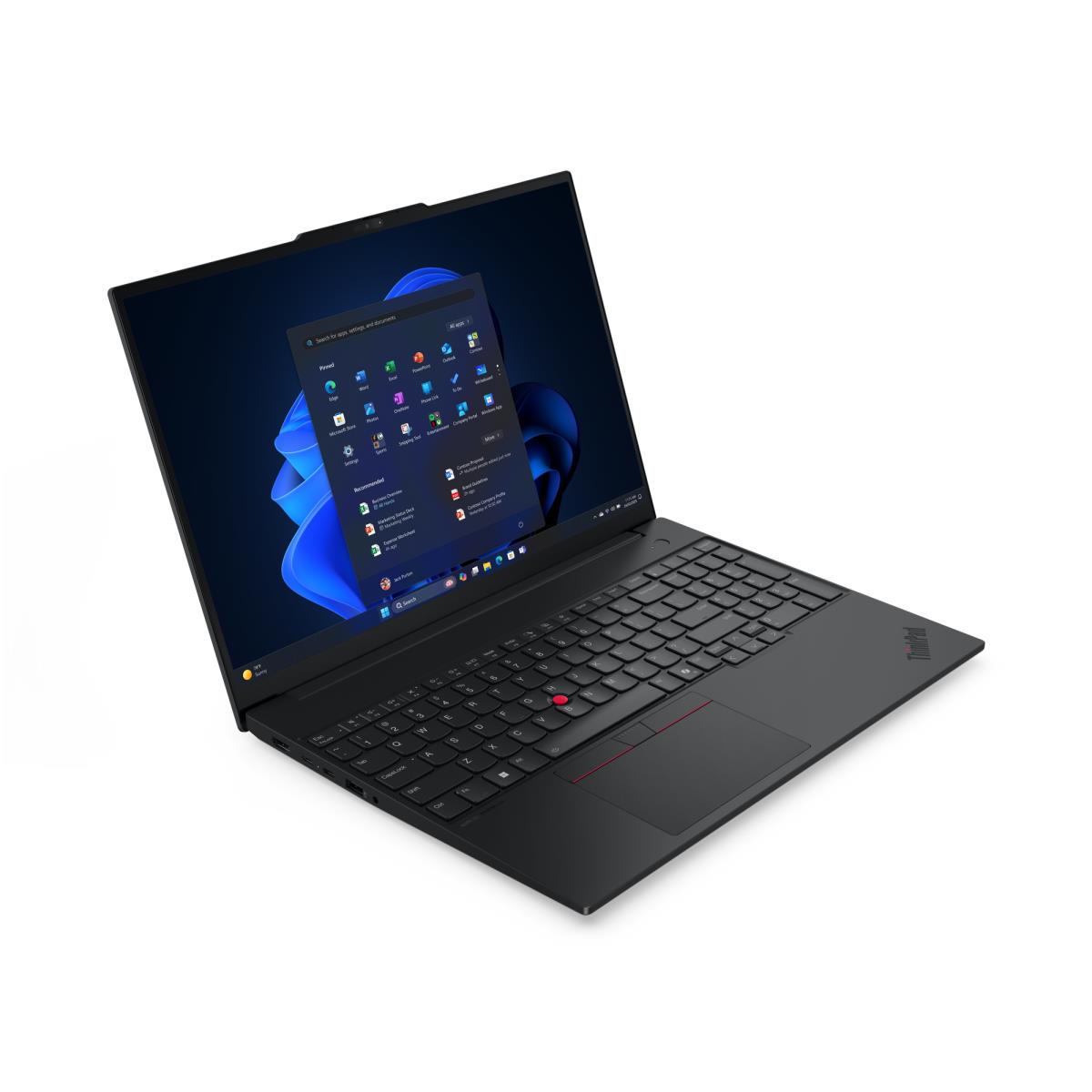 ThinkPad E16 G3 - 16IN - R7-250 16GB/512GB W11P Black - Qwerty US/Int'l